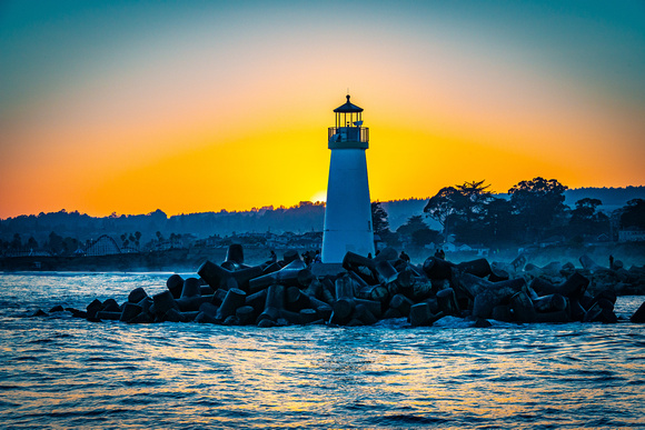 Santa Cruz Harbor Walton Lighthouse