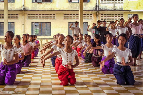 Cambodia_Khmer classical dance training