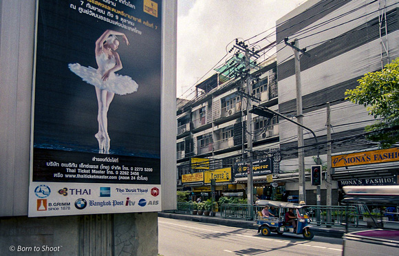Ballett poster in Bangkok