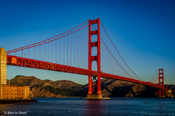 Golden Gate Bridge - National Geo project