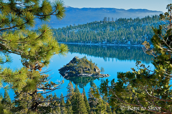Fannette Island is the only island in Lake Tahoe