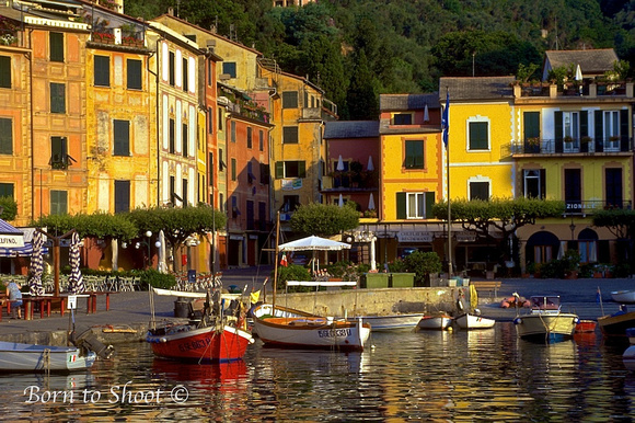 Portofino, Italian Riviera coastline
