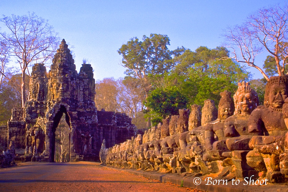 South gate of Angkor Thom_Angkor Wat Cambodia