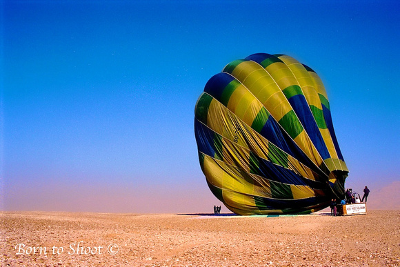 Luxor hot air balloon_Valley of the Kings, Egypt